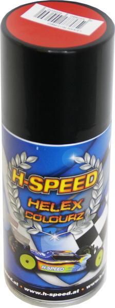 H-Speed barva ve spreji fluorescenční červená 150ml