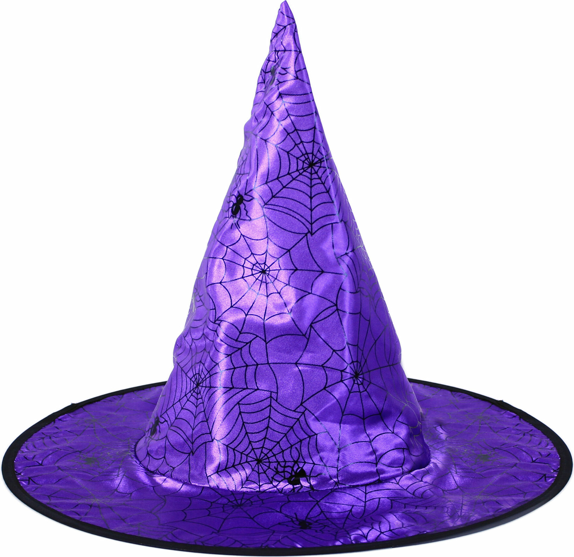 Dětský klobouk kouzelnický fialový