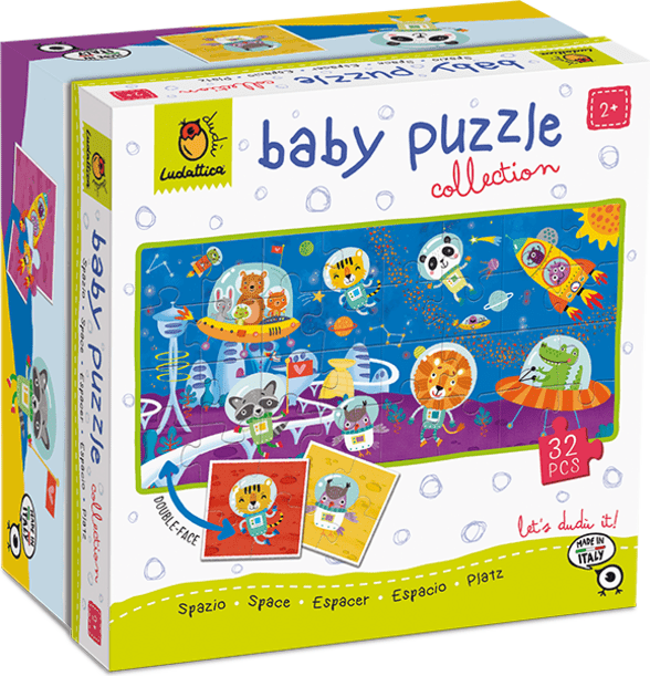 LUDATTICA Vesmír dětské puzzle 32 dílků