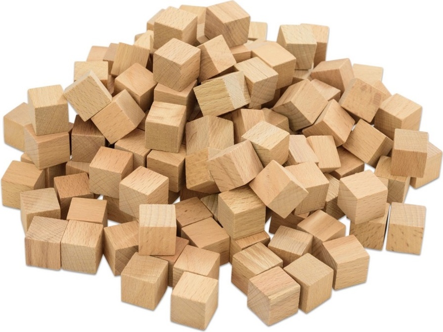 BETZOLD Set dřevěných kostek - 150 kusů
