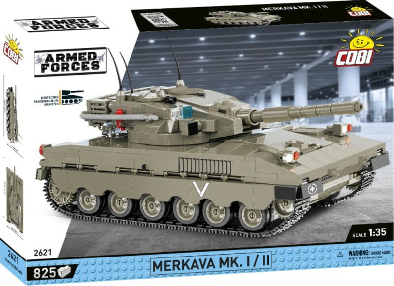 Cobi 2621 Armed Forces Merkava Mk.I/II, 1:35, 825 k