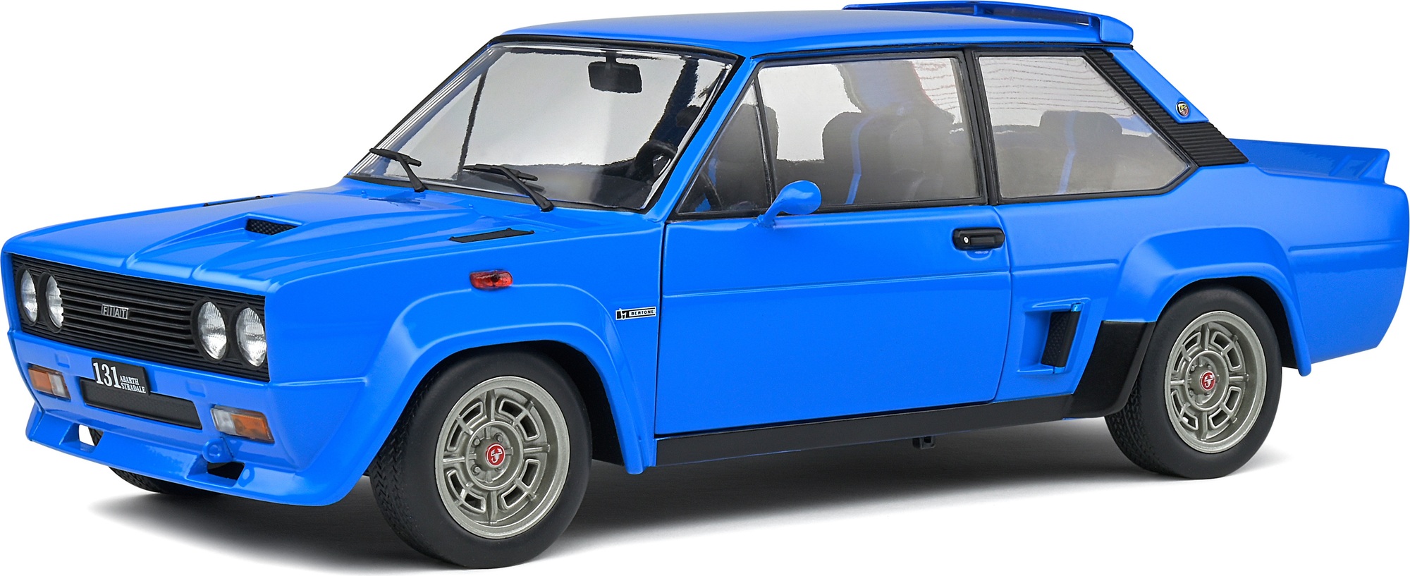 1:18 FIAT 131 ABARTH BLUE 1980 - SOLIDO - S1806004