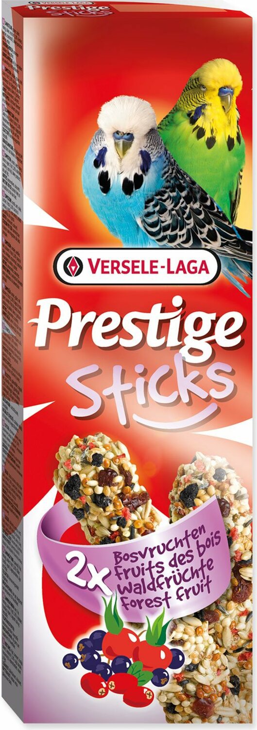 Tyčinky Versele-Laga Prestige andulka, s lesním ovocem 60g 2ks