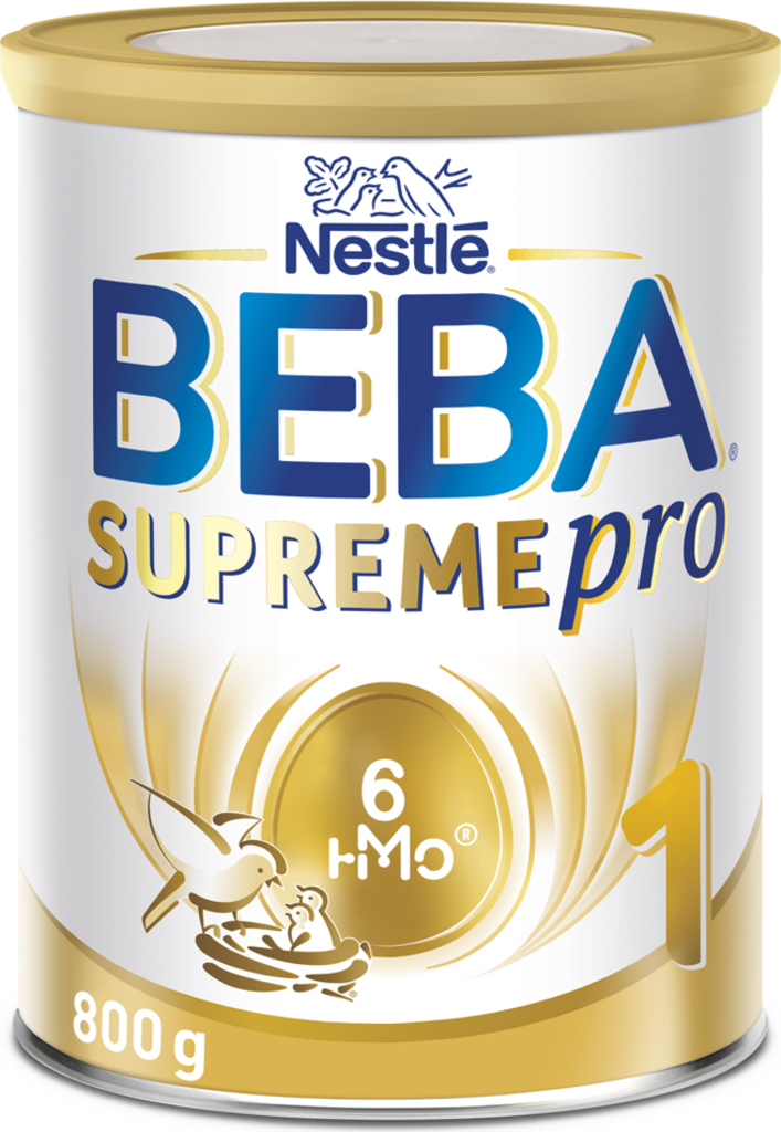 BEBA SUPREMEpro 1, 6 HMO, počáteční kojenecké mléko, 800 g, 0+