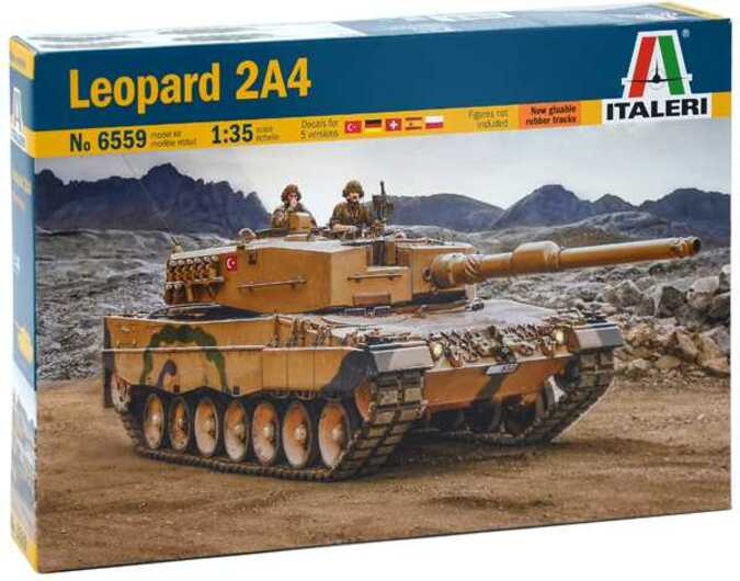Model Kit tank 6559 - Leopard 2A4 (1:35)