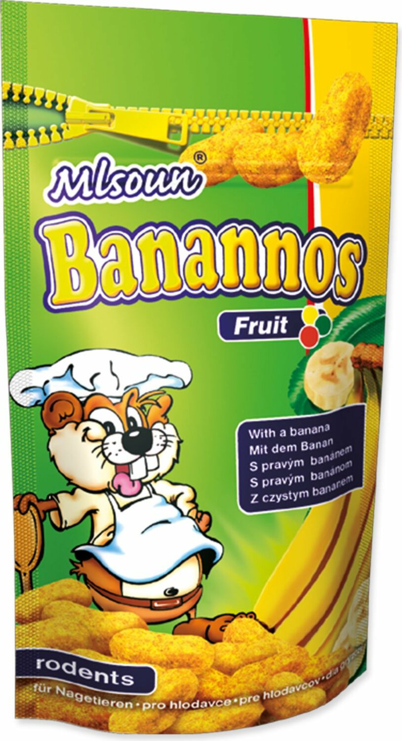 Pochoutka Dafiko Mlsoun banánové dropsy 50g