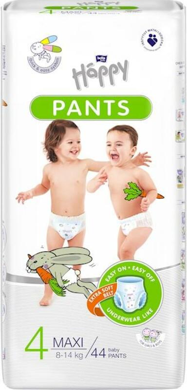 BELLA HAPPY Pants Maxi dětské plenkové kalhotky (8-14 kg) 44 ks