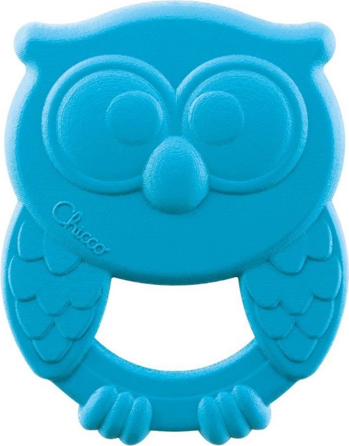 CHICCO Kousátko Eco+ Sova Owly modrá 3m+