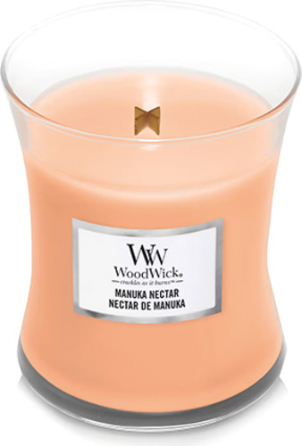 WoodWick, Manuka Nectar, Oválná váza svíčka 275 g