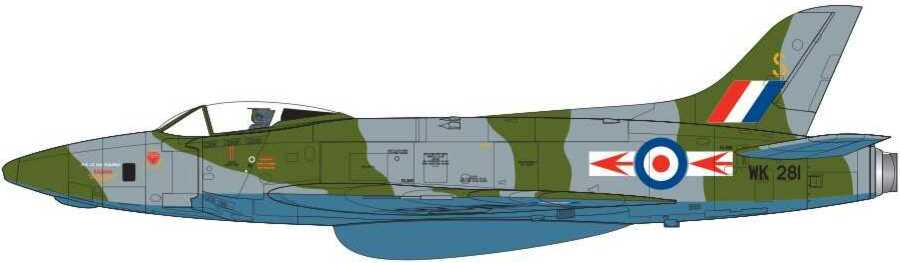 Classic Kit letadlo A04003 - Supermarine Swift FR Mk5 (1:72)