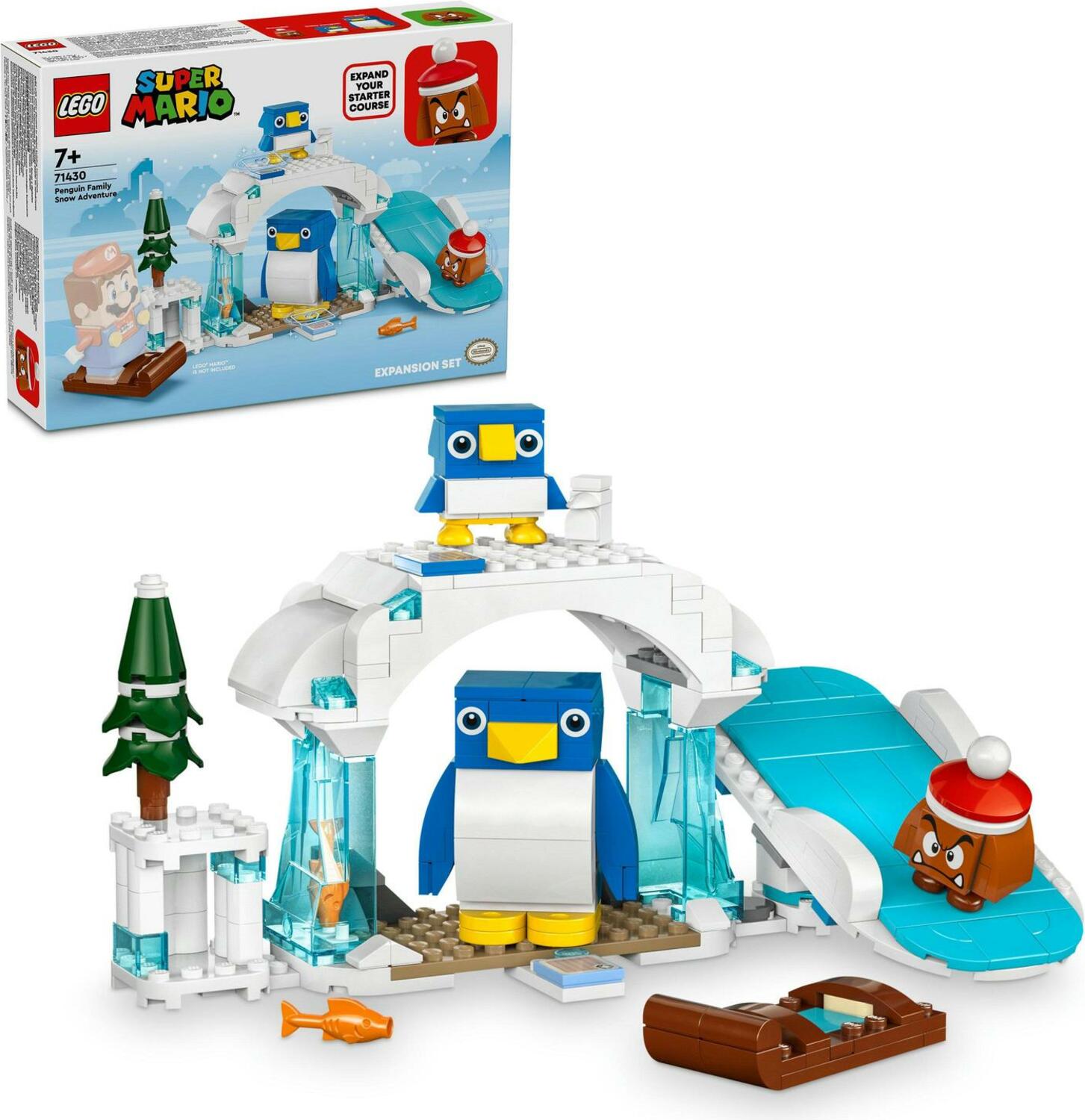 LEGO® Super Mario™ 71430 Sněžné dobrodružství s rodinkou penguin – rozšiřující set