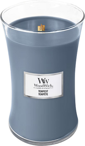WoodWick, Bouře, Oválná váza s vonnou svíčkou 609,5 g