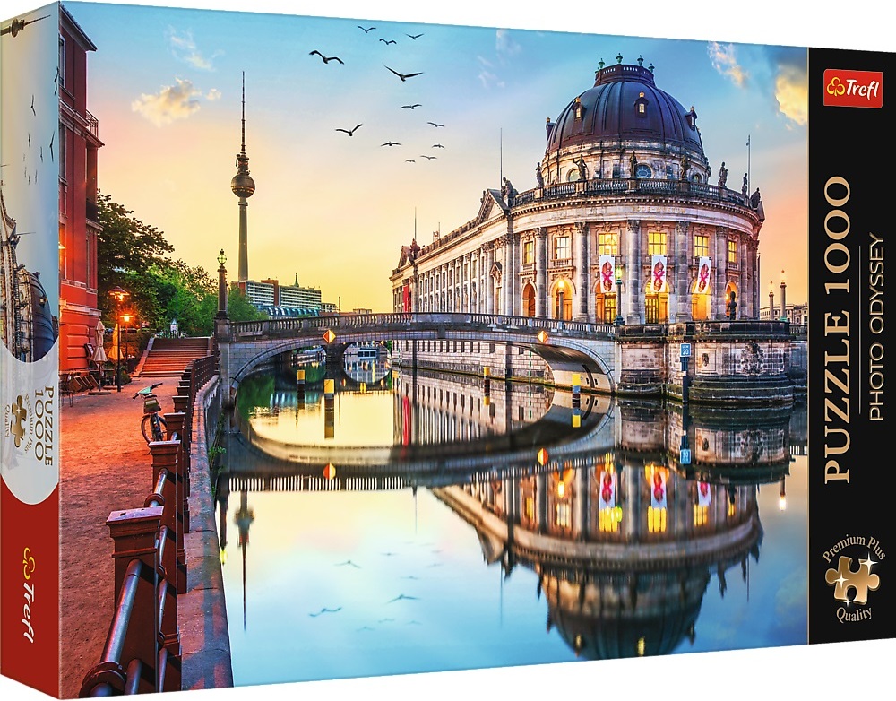 Trefl Puzzle 1000 Premium Plus - Foto Odysea: Bode múzeum v Berlíne, Nemecko