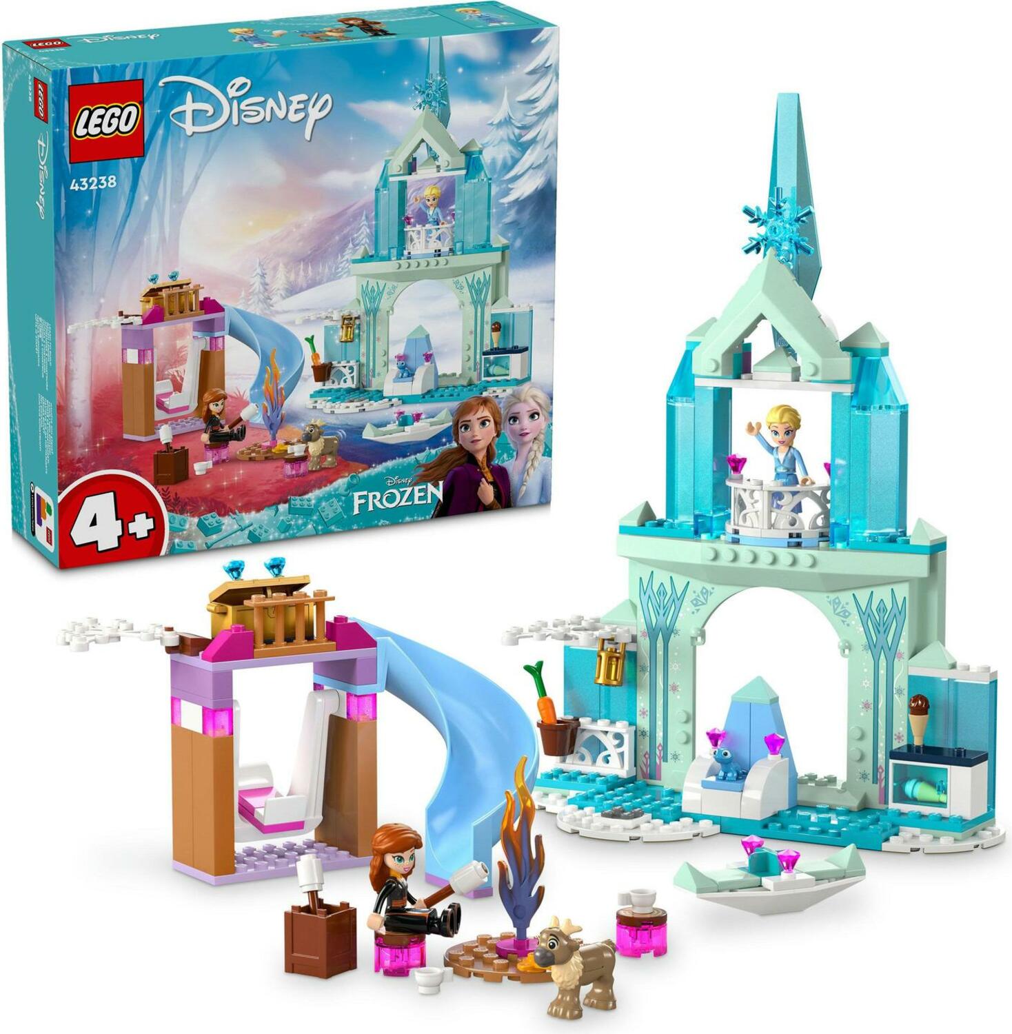 LEGO® - Disney Princess™ 43238 Elsa a hrad z Ledového království
