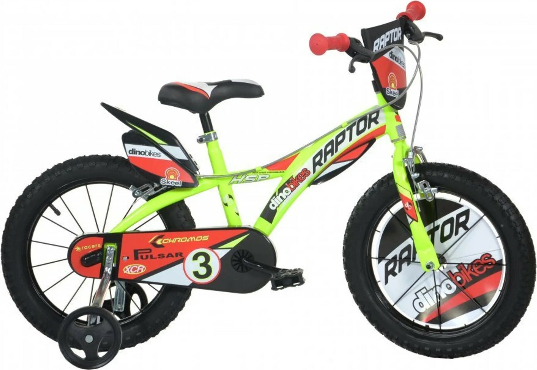DINO Bikes - Detský bicykel 14" 614 - Raptor