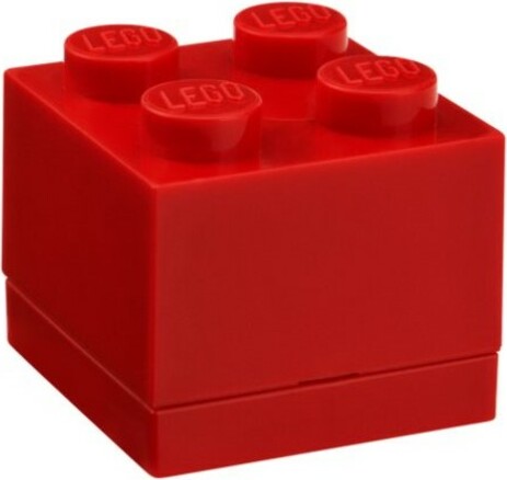 LEGO® mini box 4 - červená 46 x 46 x 43 mm