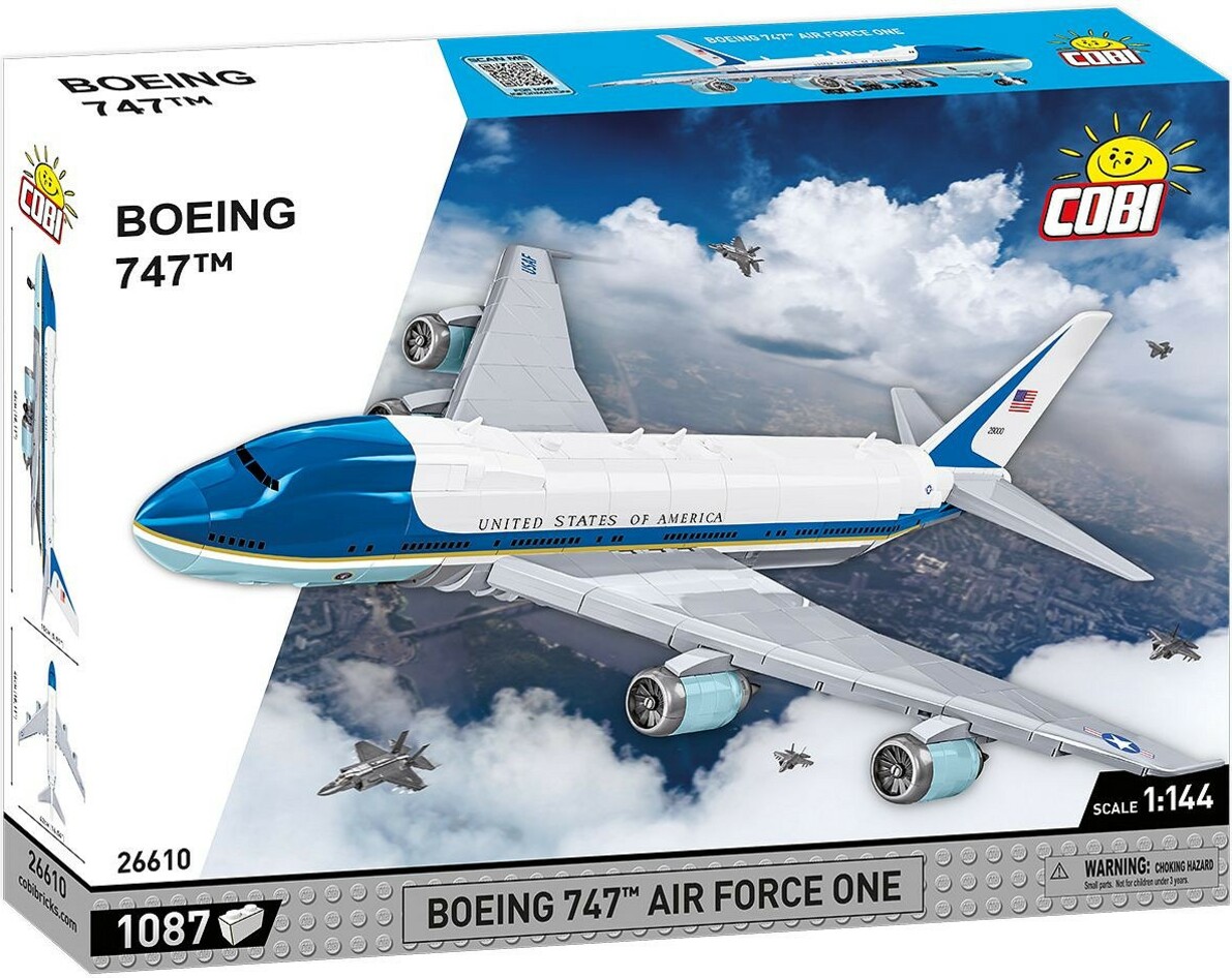 Cobi Boeing 747 Air Force One, 1:144, 1050 k