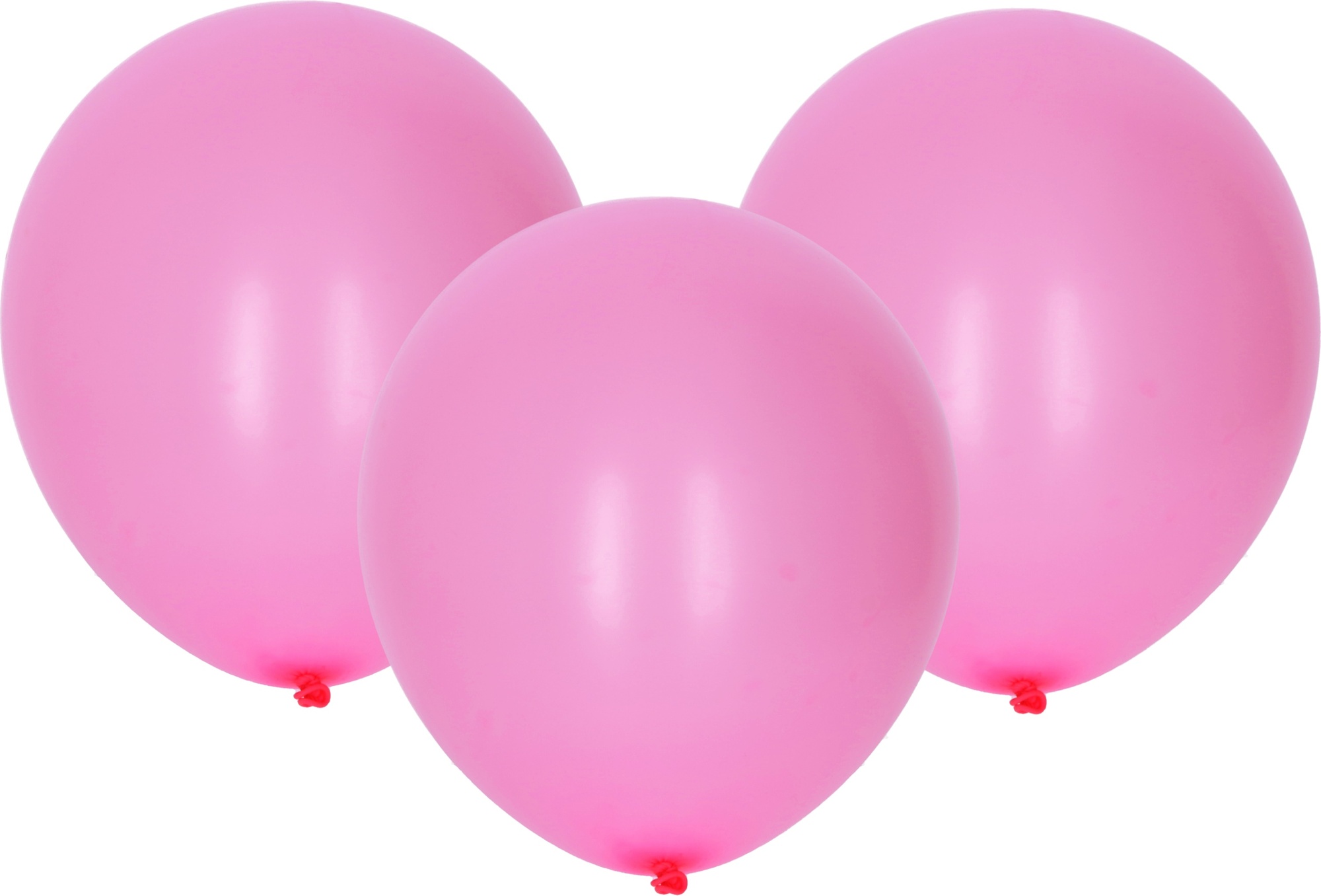 Balónek nafukovací 30cm - sada 10ks, růžový