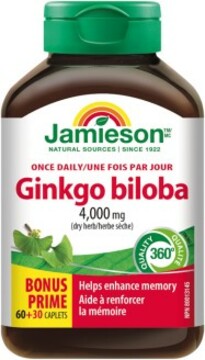 Jamieson Ginkgo biloba 90 tablet