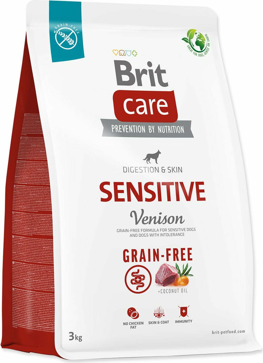 Krmivo Brit Care Dog Grain-free sensitive Venison 3kg