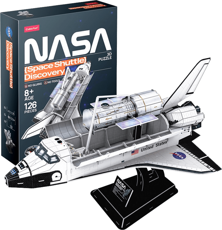 Puzzle 3D Space Shuttle Discovery - 127 dílů