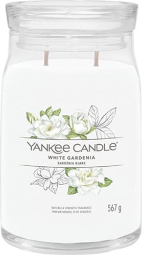 Yankee Candle, Bílá gardénie, svíčka ve skleněné dóze 567 g