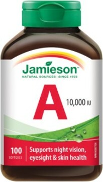 Jamieson Vitamin A 10 000 IU 100 kapslí