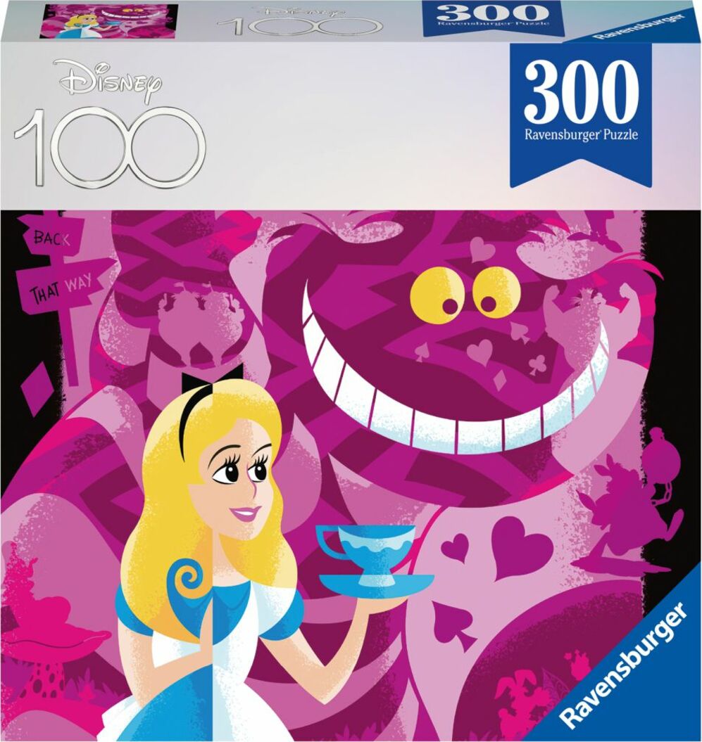 Ravensburger Disney 100 let: Alice v zemi zázraků 300 dílků