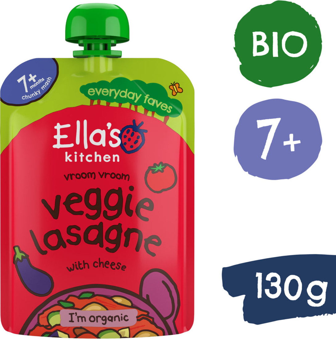 Ella's Kitchen BIO Zeleninové lasagne se sýrem (130 g)