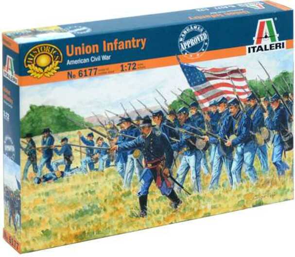Model Kit figurky 6177 - UNION Infantry (AMERICAN CIVIL WAR) (1:72)