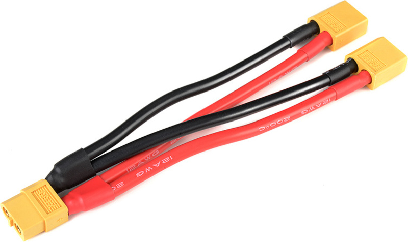 Paralelní Y-kabel XT-60 12AWG 12cm