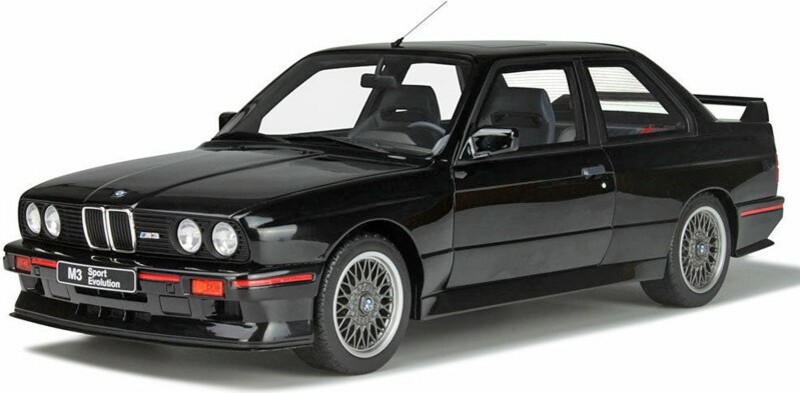 1:18 BMW E30 Sport Evo 1990 Black