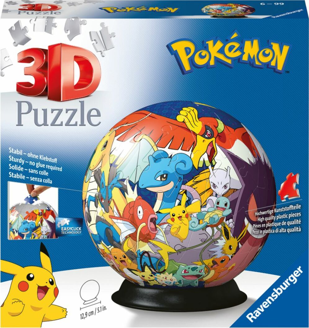 Ravensburger Puzzle-Ball Pokémon 72 dílků