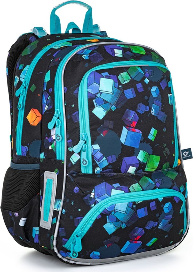 Školní batoh s kostkami Topgal NIKI 22022 -