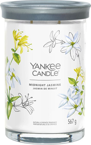 Yankee Candle, Půlnoční jasmín, Svíčka ve skleněném válci 567 g