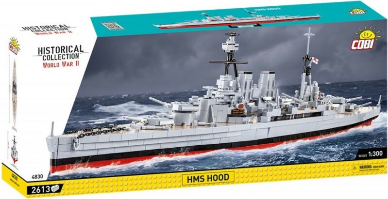 Cobi 4830 Bojový křižník HMS Hood