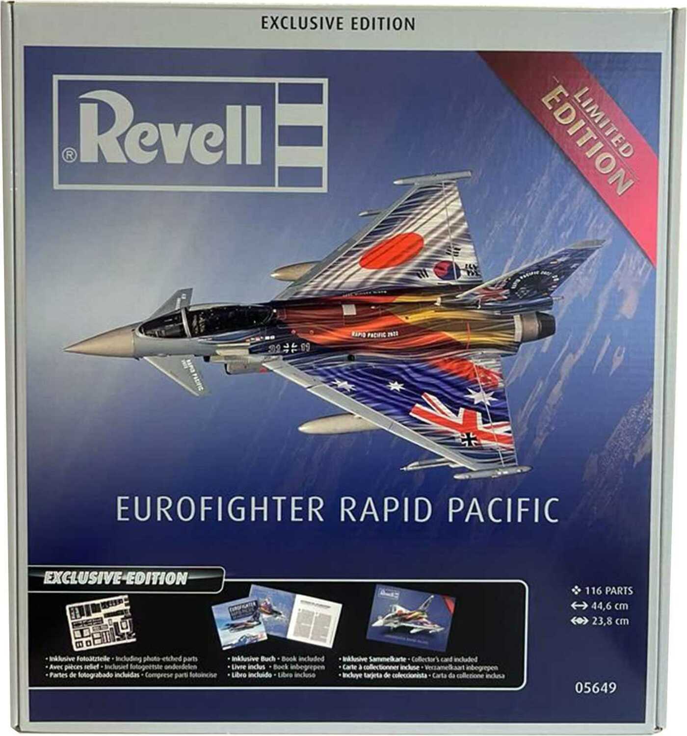 Plastic ModelKit letadlo 05649 - Eurofighter-Pacific "Limited Edition" (1:72)