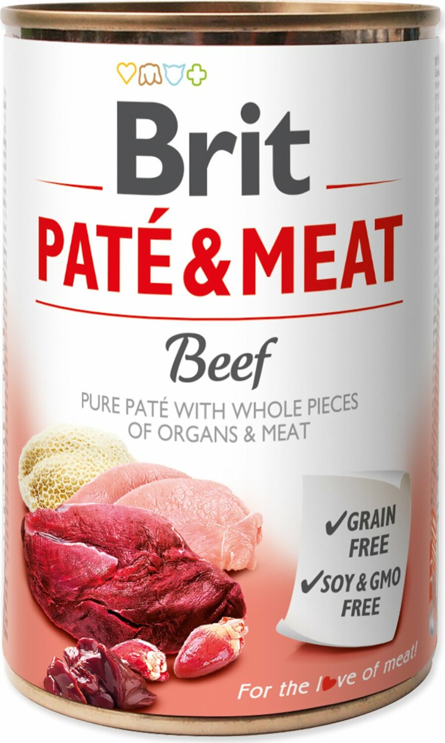 Konzerva Brit Paté & Meat hovězí 400g