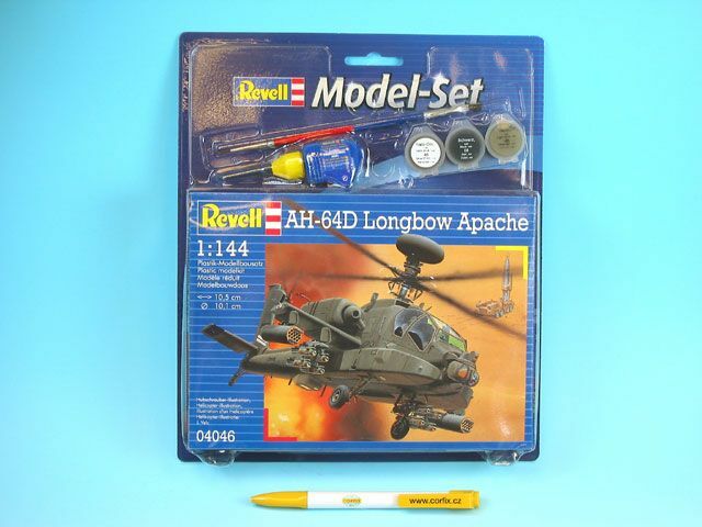 ModelSet vrtulník 64046 - AH-64D Longbow Apache (1: 144)