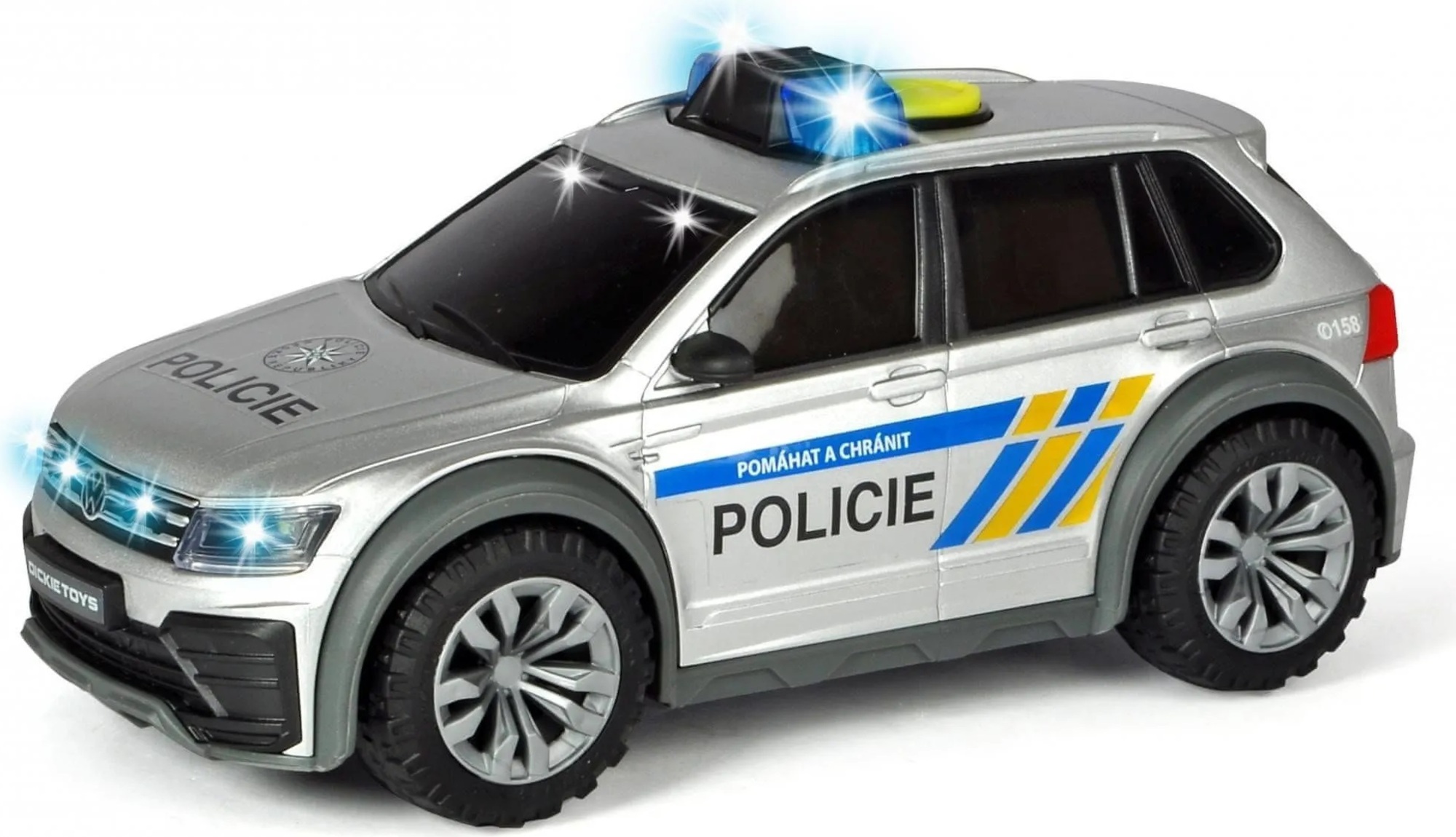 Dickie Policejní auto VW Tiguan R-Line, česká verze