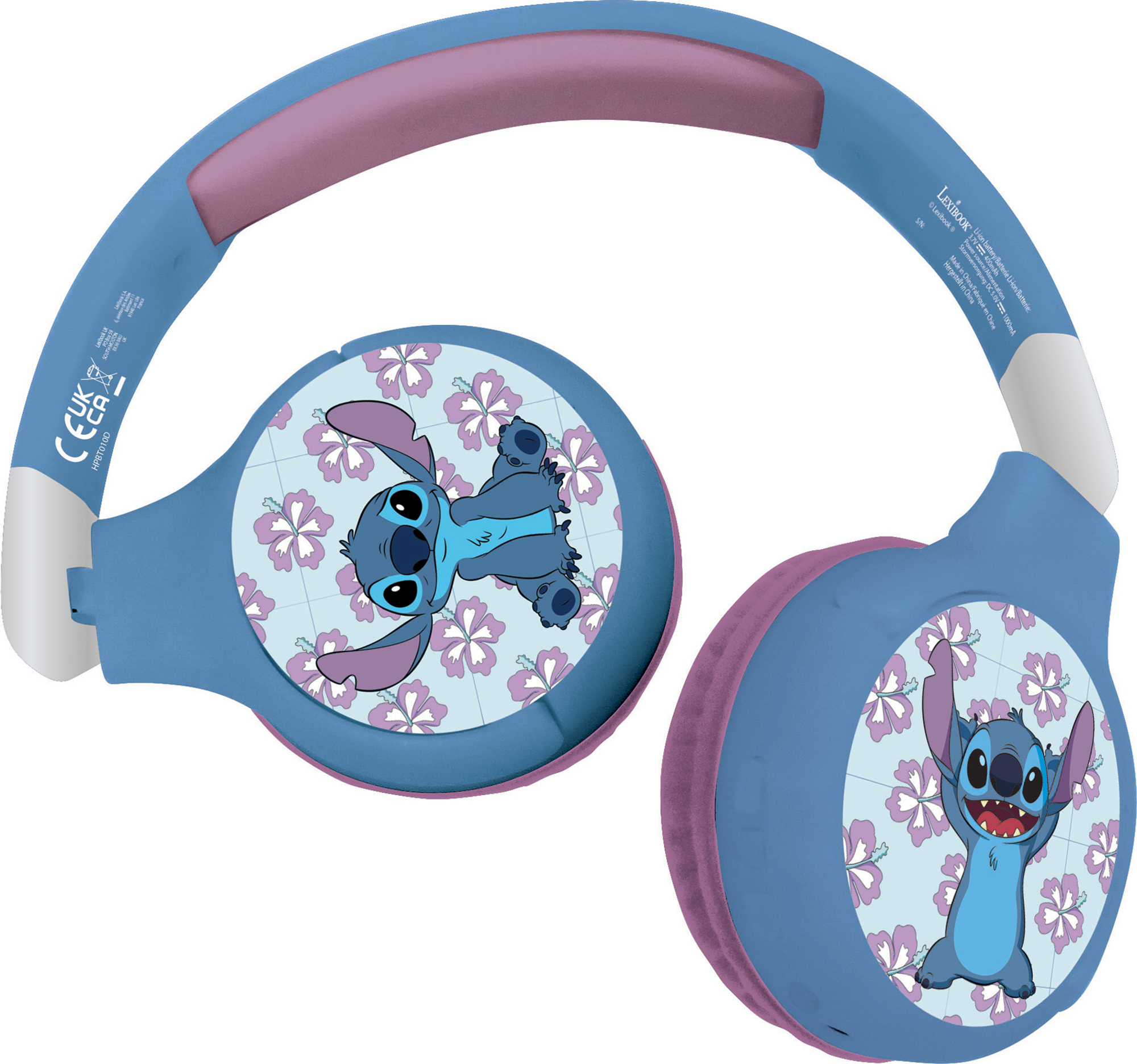 Skládací bezdrátová sluchátka Disney Stitch