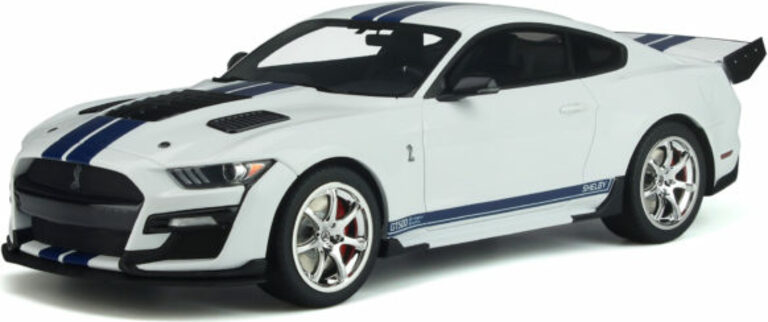 1:18 Ford Shelby GT500 Dragon Snake WHITE