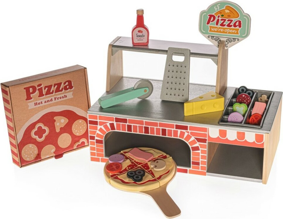 Dřevěný set Pizzerie, 2023