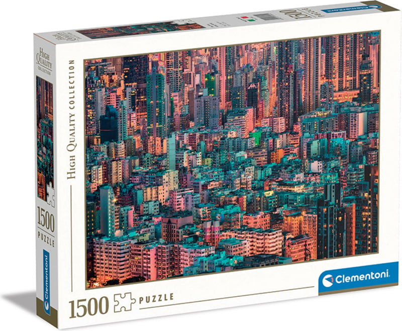 Clementoni - Puzzle 1500 The Hive, Hong Kong