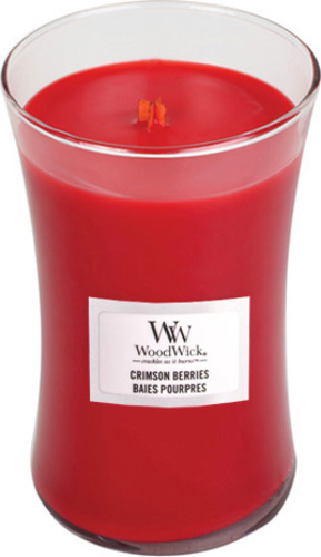 WoodWick, Růžový bez, Vonná svíčka ve tvaru oválné vázy 609,5 g