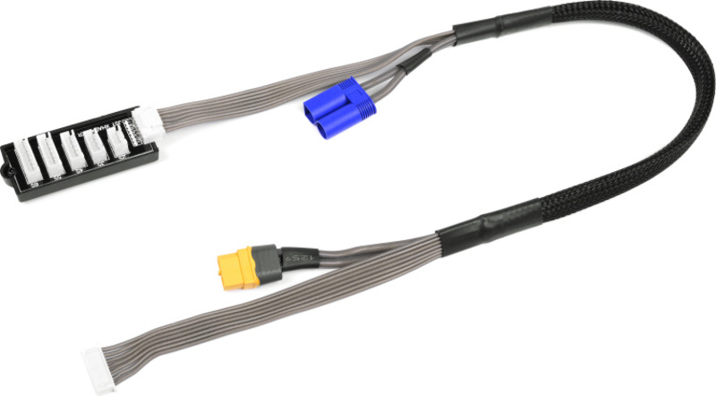 Nabíjecí kabel Pro - XT-60 samice / EC5 samec / XH 2-6S
