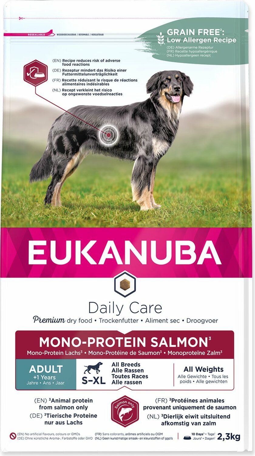 Euk Daily Care Adult Mono Protein Salmon 2,3kg