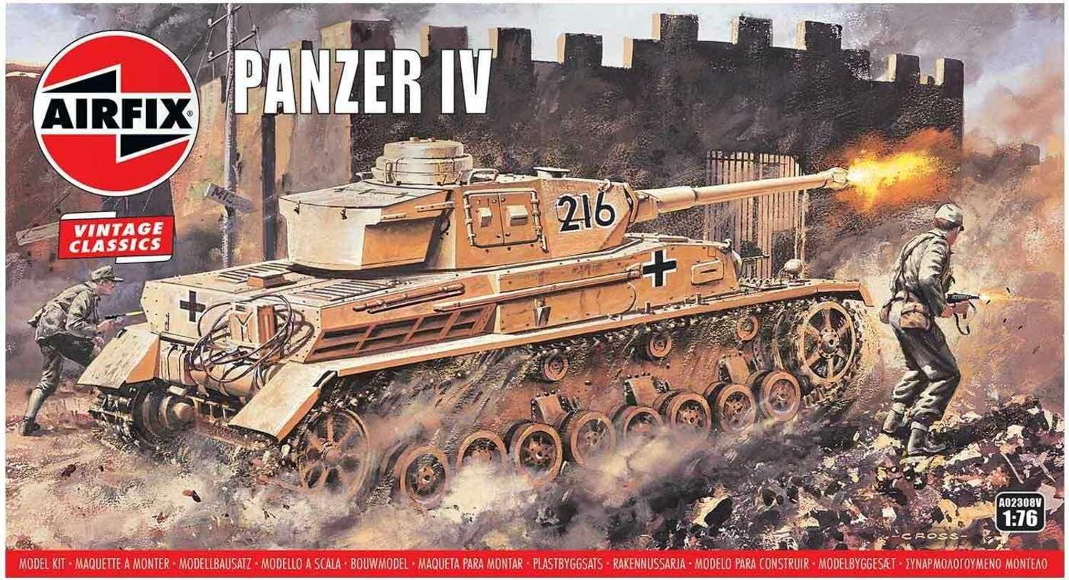 Classic Kit VINTAGE tank A02308V - Panzer IV (1:76)