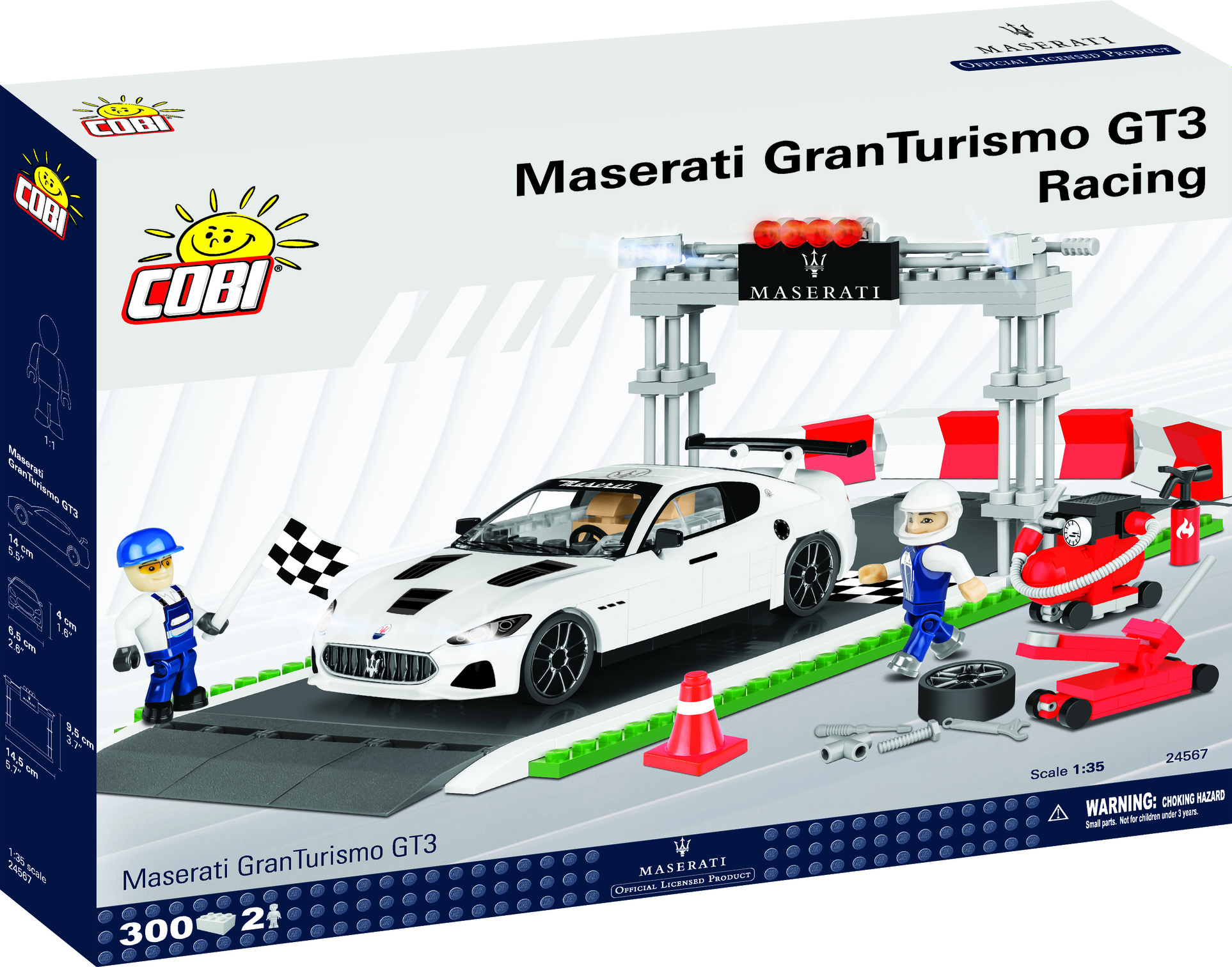 Cobi 24567 Maserati GranTurismo GT3 Racing 1: 35