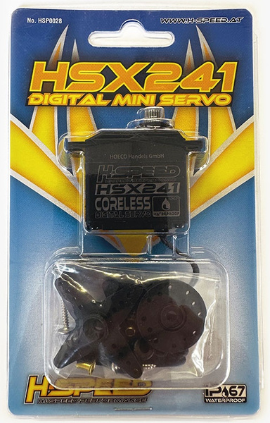 H-Speed servo HSX241 6.0kg.cm 0.085s/60°